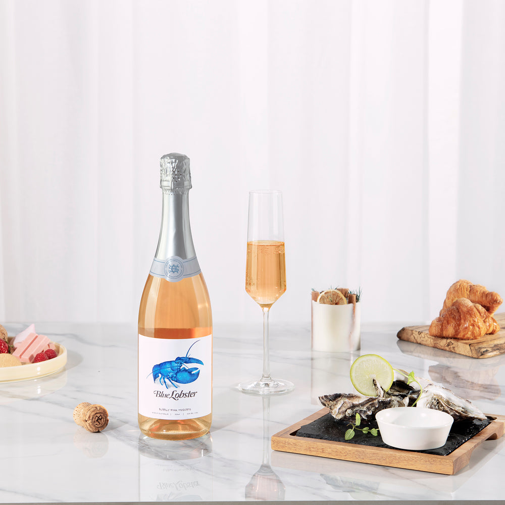Blue Lobster Sparkling Pink Moscato