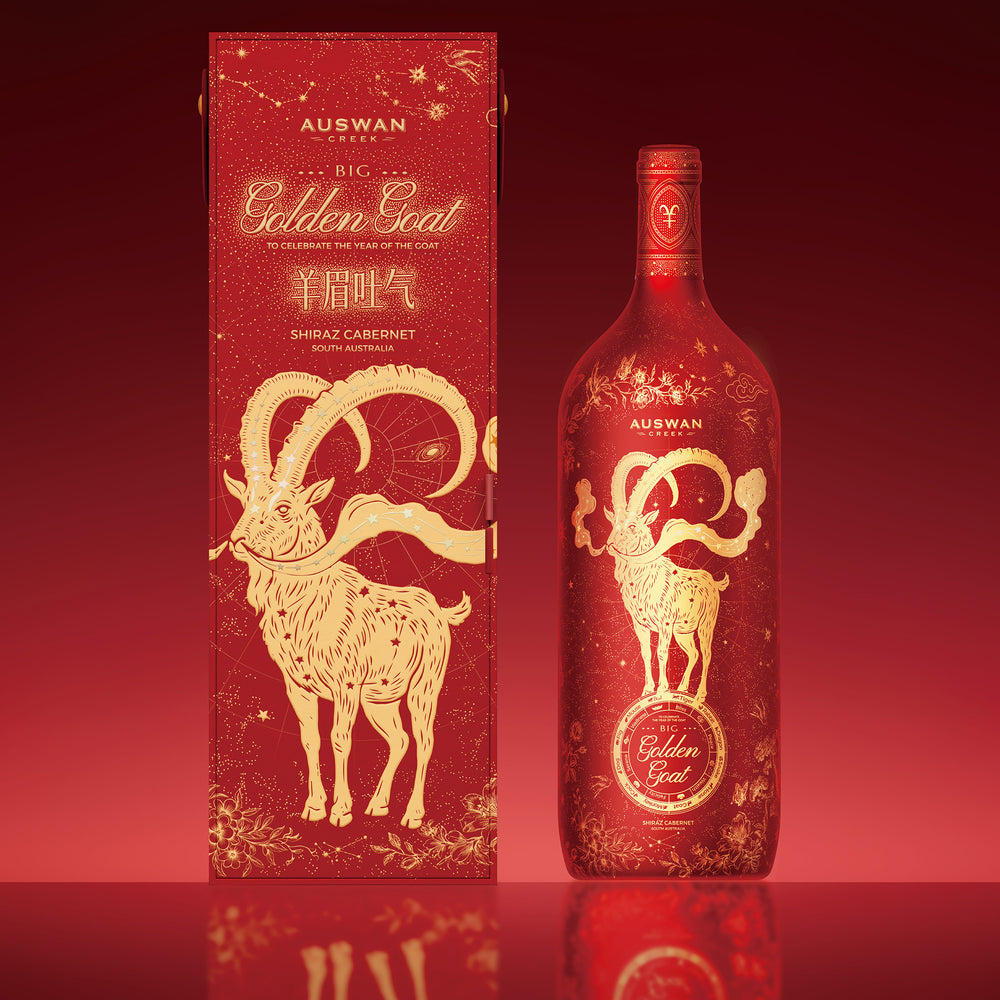 Auswan Creek Big Golden Goat Shiraz Cabernet (Pre-Order)